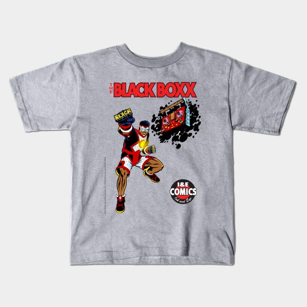 THE BLACK BOXX (BEAT BOX EDITION) Kids T-Shirt by INK&EYE CREATIVE